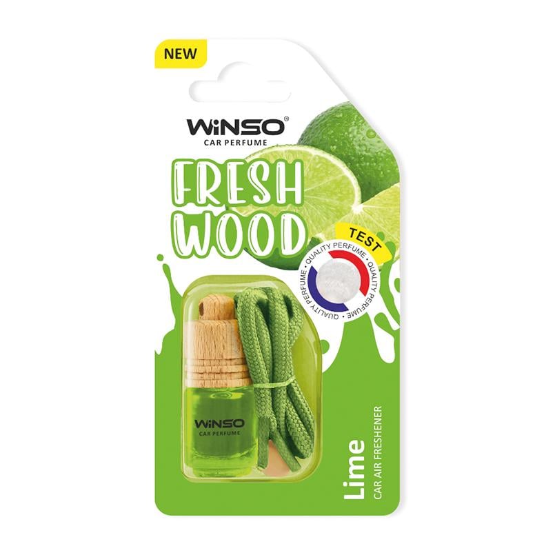 Ароматизатор WINSO Fresh Wood Lime в блистере (539200)