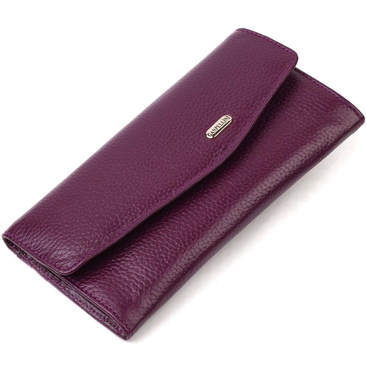 Портмоне женское кожаное Canpellini 21693 Фиолетовый (55472)