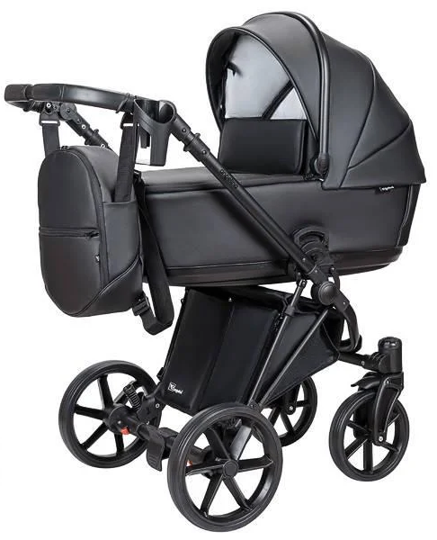 Коляска детская функциональная Angelini Enigma 2в1 ECCO Черный Коляска детская функциональная Angelini Enigma 2в1 ECCO Черный