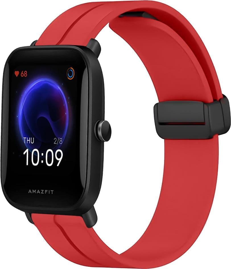 Ремешок для смарт-часов Rysta для Amazfit Bip U Pro Red (41647-2D)