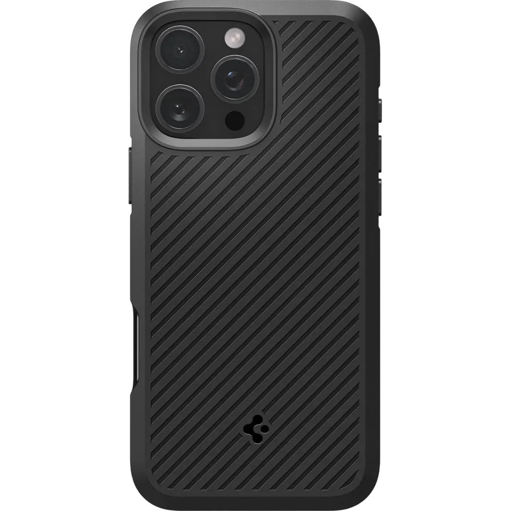 Чехол-накладка Spigen Core Armor Case for iPhone 16 Pro, Black (ACS08157)