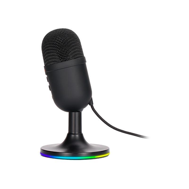 Микрофон игровой RGB MARVO MIC-06 USB AUX Черный (26209451) - фото 4 Микрофон игровой RGB MARVO MIC-06 USB AUX Черный (26209451) - фото 4