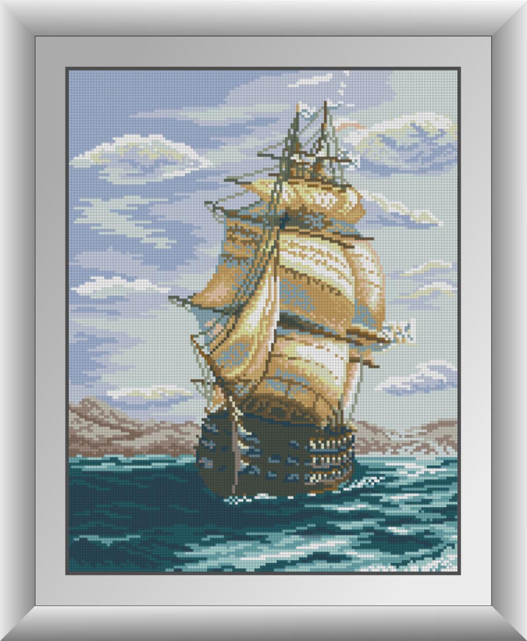 Алмазная мозаика Dream Art Полный вперед 35x45 см (DA.30261)
