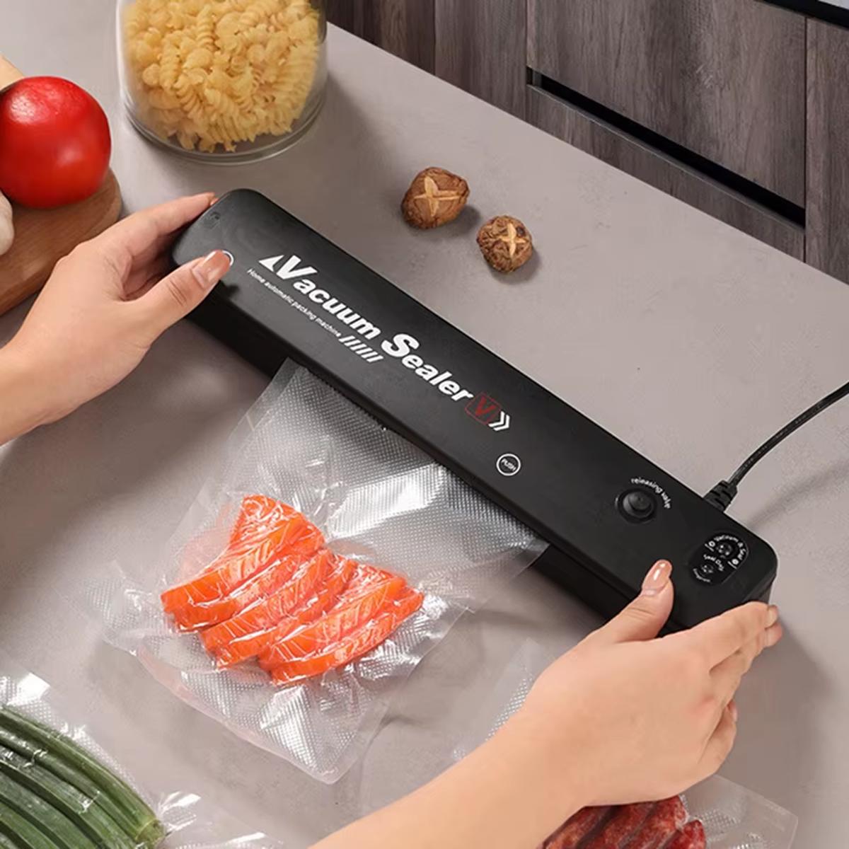 Вакууматор бытовой Vacuum Sealer V ZJ-0010 90W Black (200293) - фото 4 Вакууматор бытовой Vacuum Sealer V ZJ-0010 90W Black (200293) - фото 4