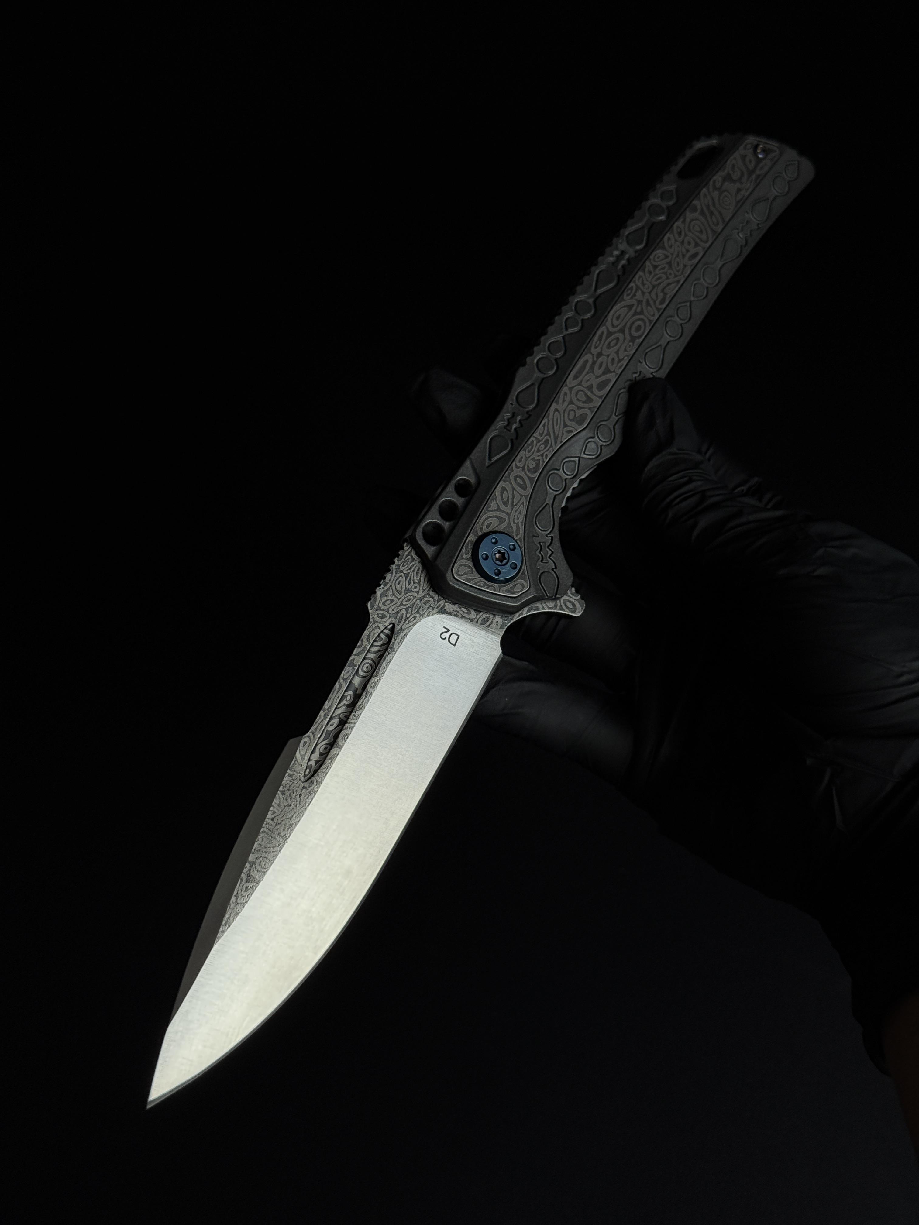 Туристический нож складной 5119 (KN1087) - фото 10