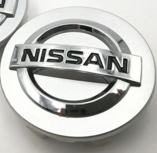 Заглушки дисків Nissan 54 мм Світло-сірий (26551596) - фото 3