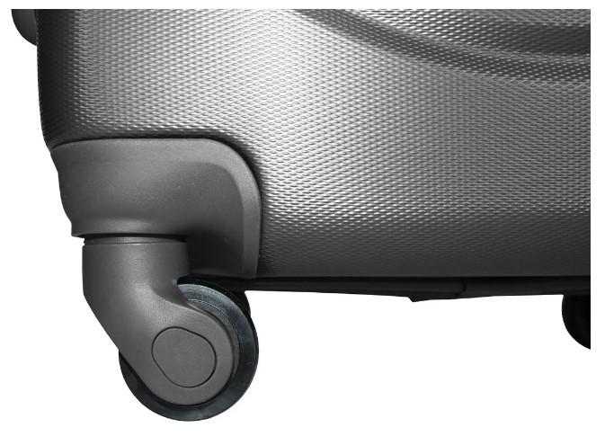 Валіза пластикова Fly 310 M на 4 колесах Срібний (CEKRBFL310MS4SRI) - фото 7