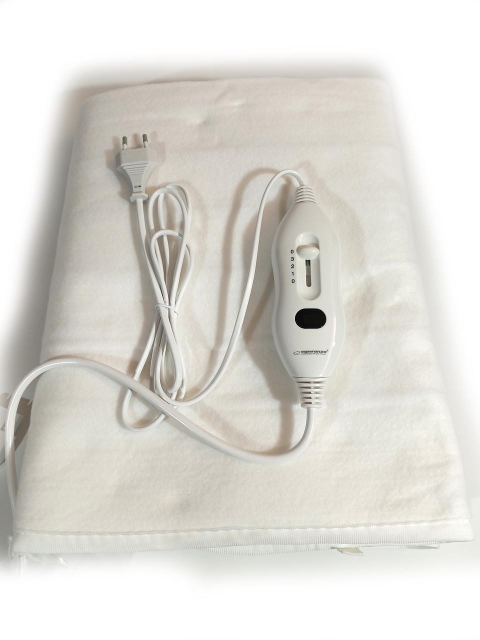 Электропростынь с подогревом Esperanza EHB002 SATIN 60 Вт 3 уровня 150x80 см - фото 2