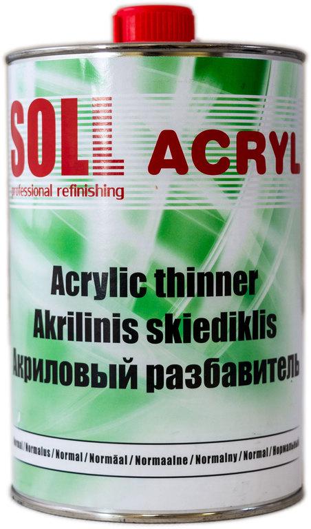 Растворитель для акриловых изделий SOLL Acryl 1 л (000032528) Растворитель для акриловых изделий SOLL Acryl 1 л (000032528)