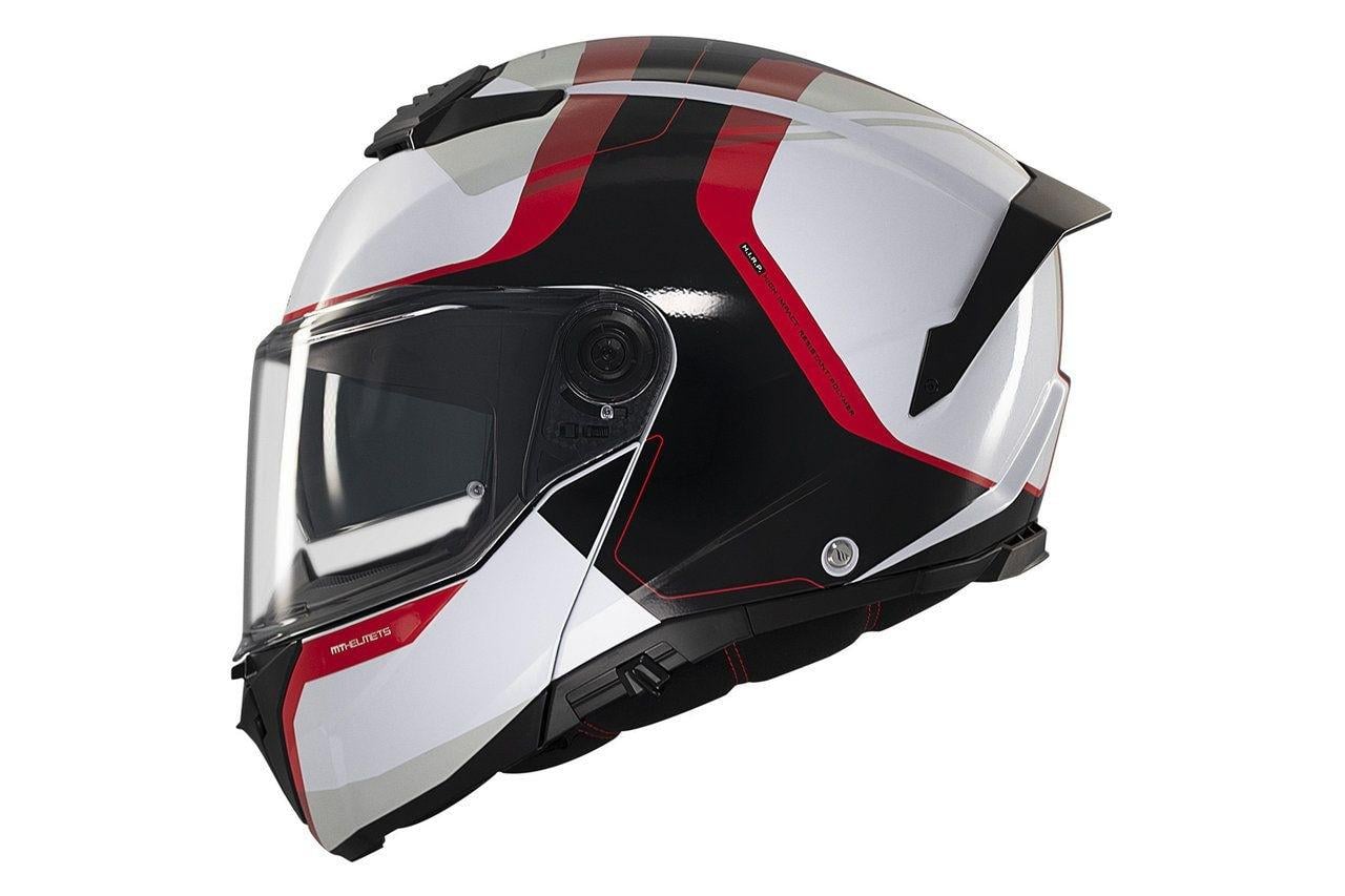 Мотошлем MT HELMETS Atom 2 SV Emalla B0 M White/Black/Red (32216) Мотошлем MT HELMETS Atom 2 SV Emalla B0 M White/Black/Red (32216)