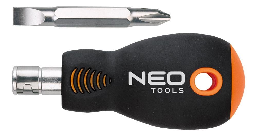 Отвертка Neo Tools 04-201 шлиц-крест 6 x PH2 х 38 мм CrV/Slotted/Phillips (10970915)