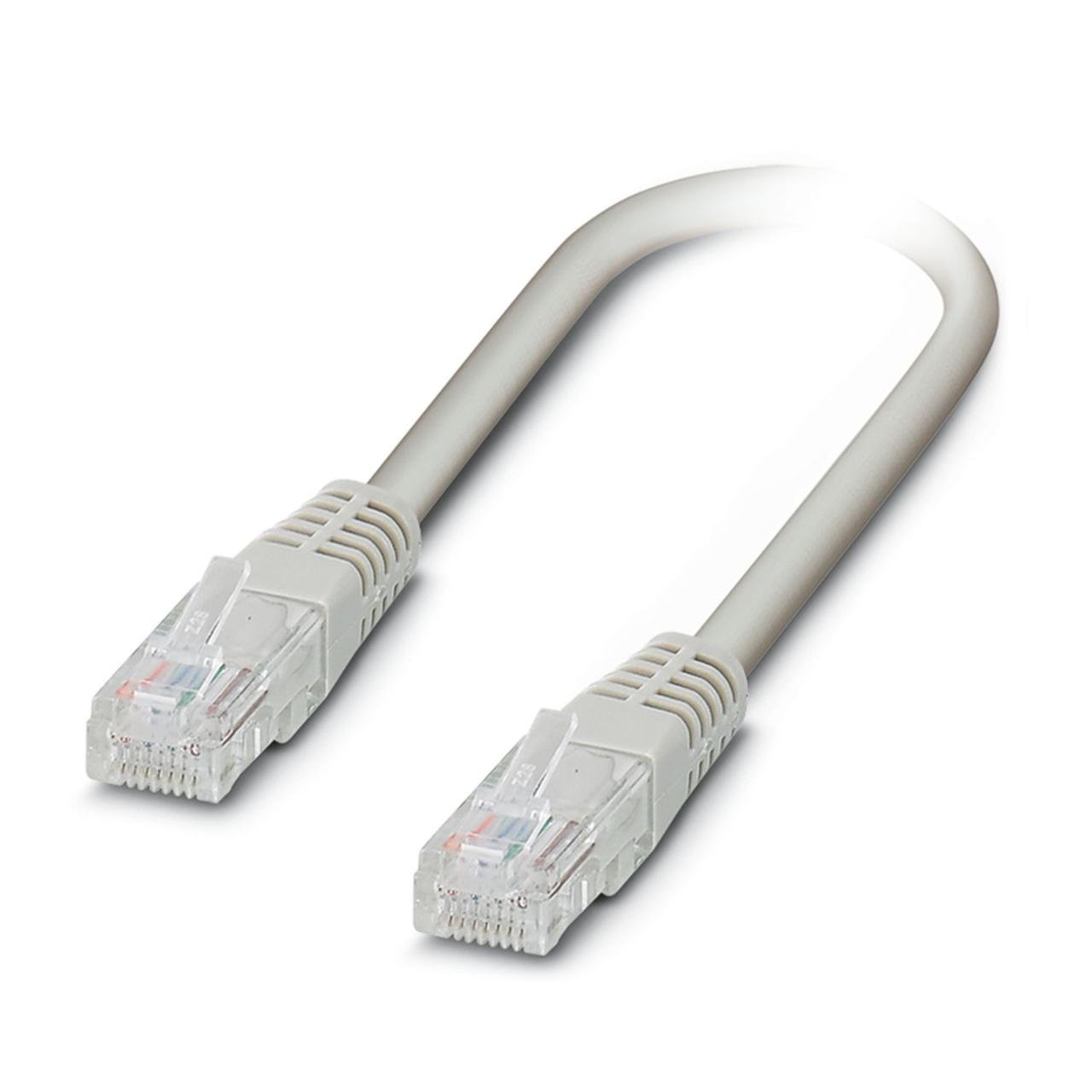 Патч-корд Phoenix Contact RJ45 UTP 1 Гб/с CAT5 NBC-R4AC/3,0-UTP GY/R4AC 3 м (1413019)