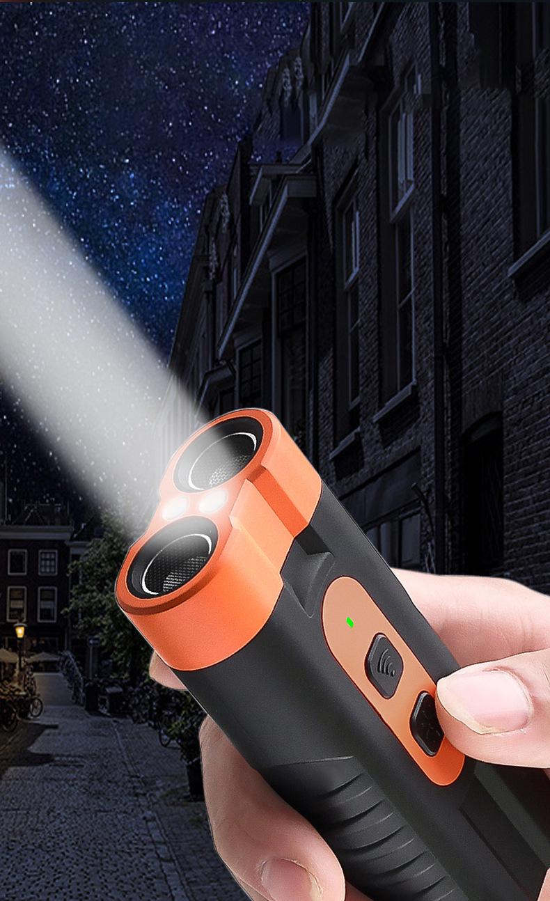 Отпугиватель собак ультразвуковой Anti Dog Bark 2 динамика с фонариком зарядка от USB Черный (QG-07) - фото 7 Отпугиватель собак ультразвуковой Anti Dog Bark 2 динамика с фонариком зарядка от USB Черный (QG-07) - фото 7