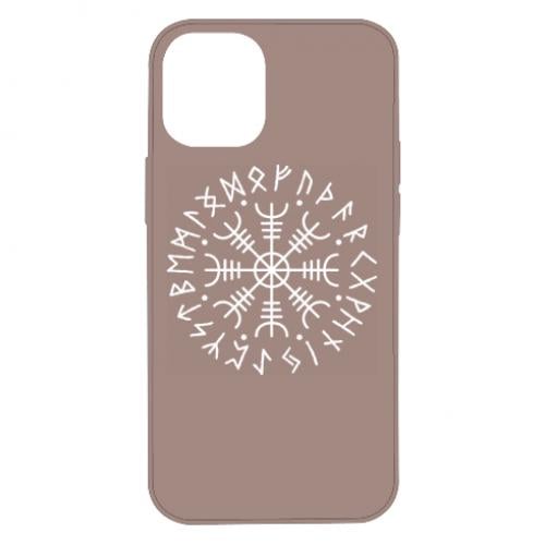 Чехол для iPhone 12 mini Агисхьяльм шлем ужаса