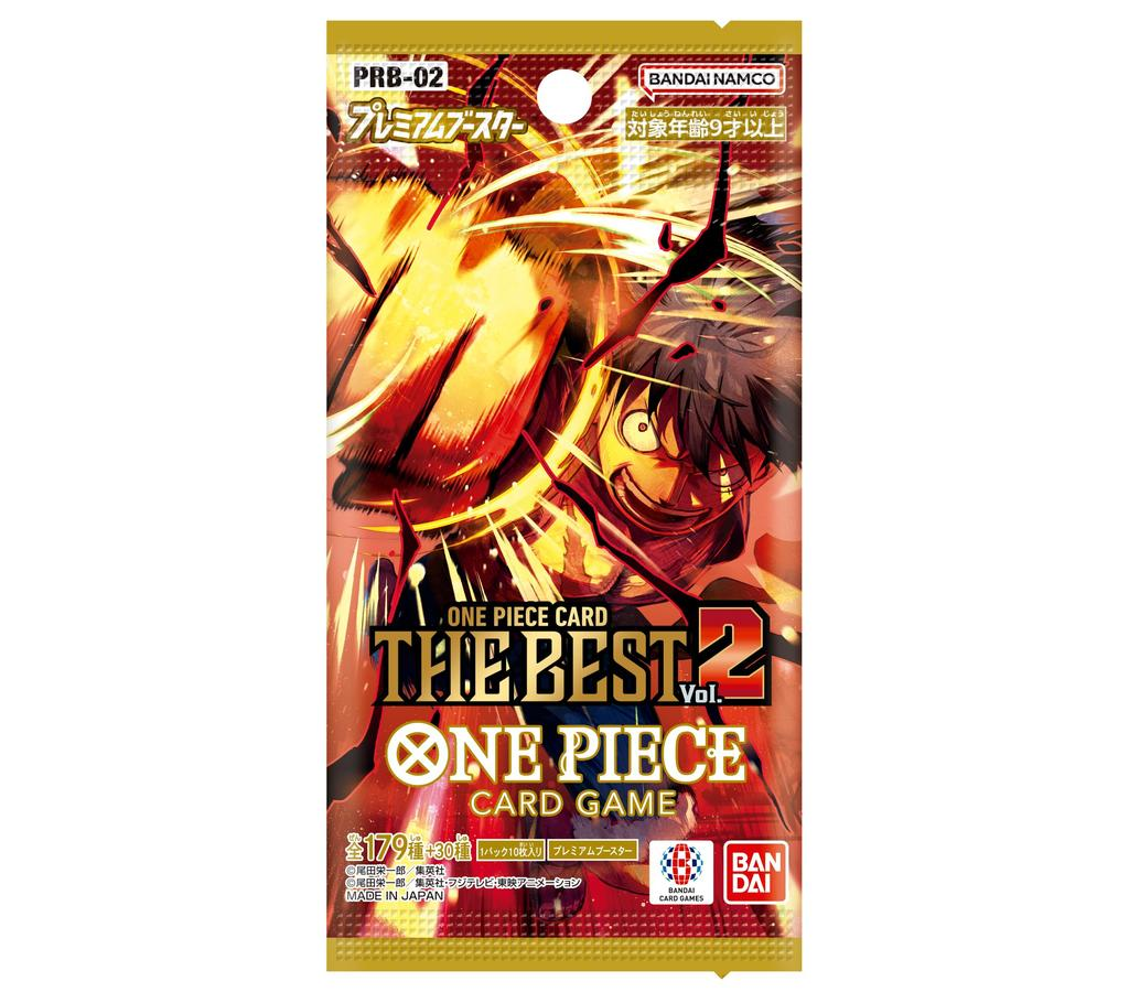 Бустер-пак Bandai One Piece Card Game: Booster The Best Vol. 2 PRB-02 японская версия (OP-PRB02-BP)