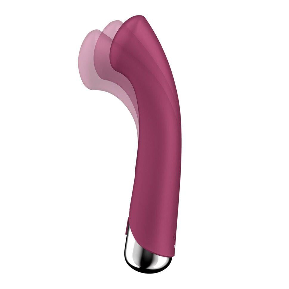 Вибратор Satisfyer Spinning G-Spot 1 Red с ротацией и стимуляцией точки G (38023902)