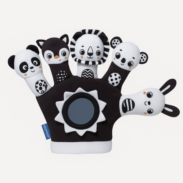 Игровой набор Пальчиковый театр с безопасным зеркалом 23 см