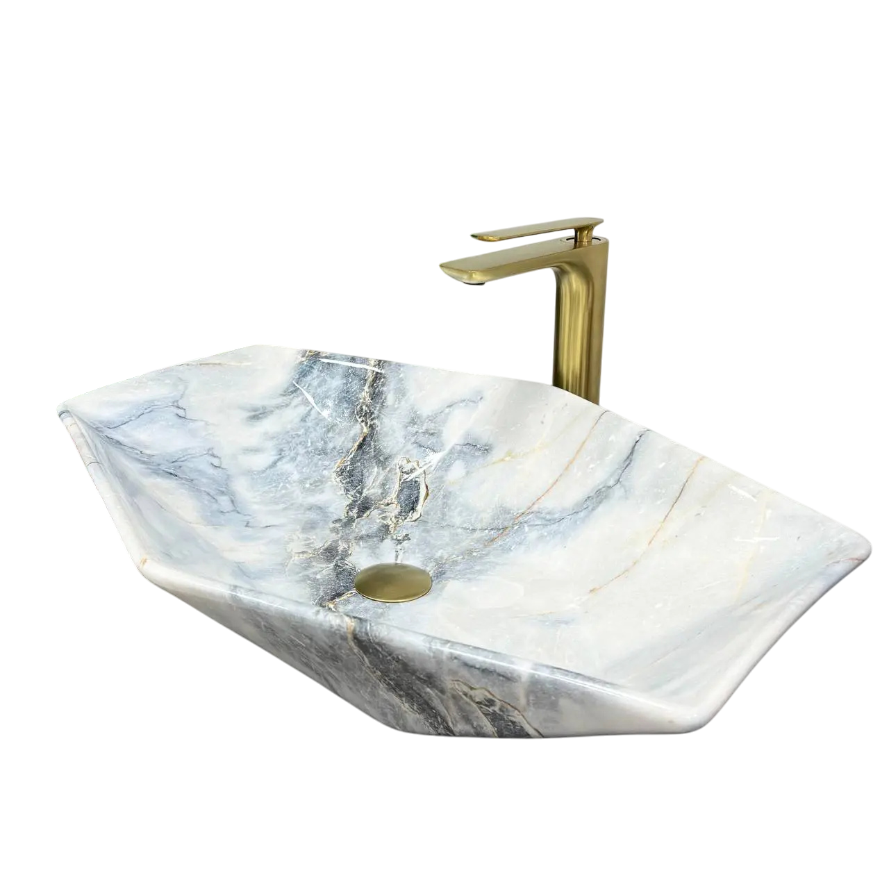 Раковина накладная VBI Venezia Granit Glossy 415x645 мм (RM-VBI-012404)