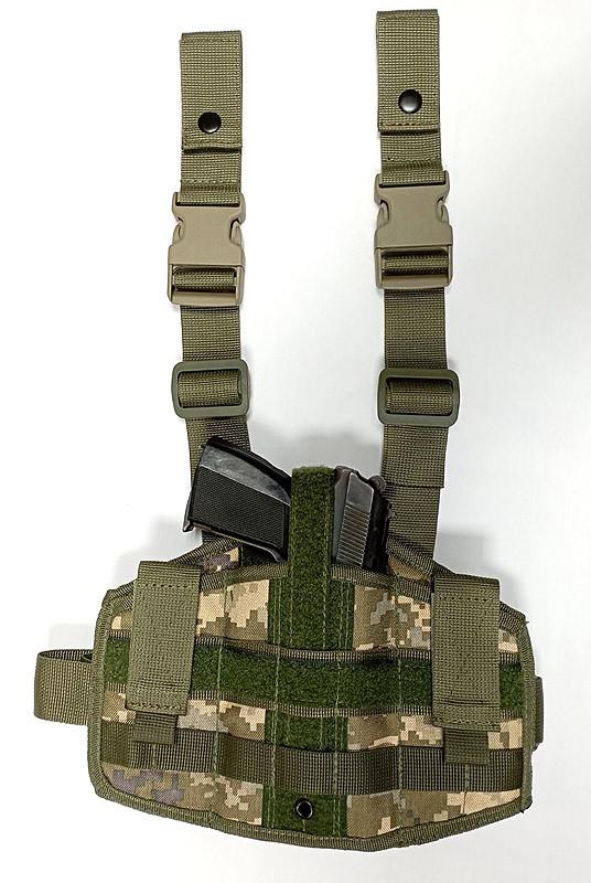 Кобура стегнова ЗСО універсальна M.O.L.L.E. ЗСУ (725682) - фото 3