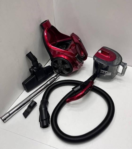 Пылесос контейнерный Zepline ZP-6804 с фильтром НЕРА 4000 Вт 4 л Красный (2542544358) - фото 7 Пылесос контейнерный Zepline ZP-6804 с фильтром НЕРА 4000 Вт 4 л Красный (2542544358) - фото 7