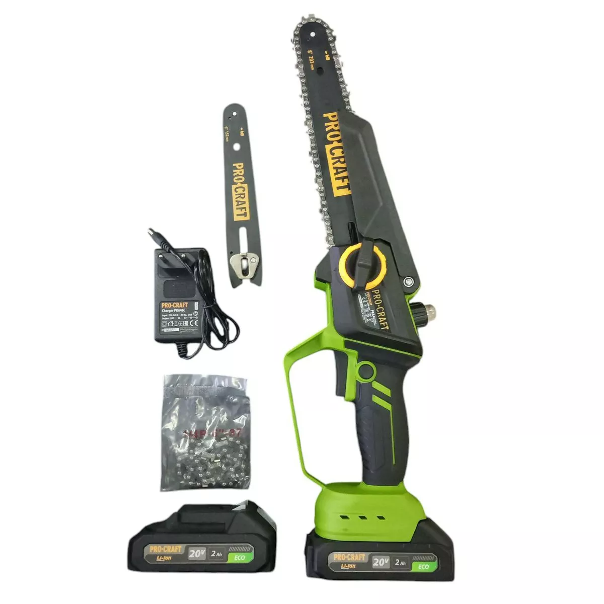 Пила акумуляторна Procraft PKA46 2 акб (27271522) - фото 4 Пила акумуляторна Procraft PKA46 2 акб (27271522) - фото 4