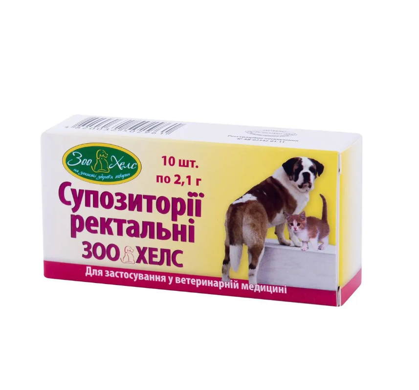 Ректальные суппозитории ЗооХелс 10 шт.