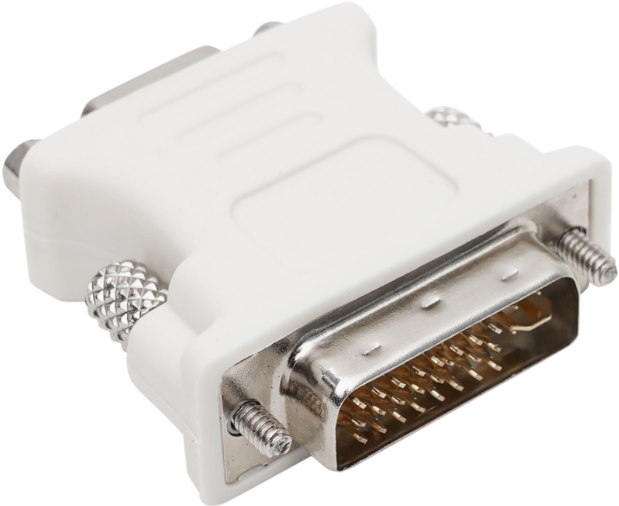 Адаптер DVI-I 24+5 VGA папа-мама (51184)