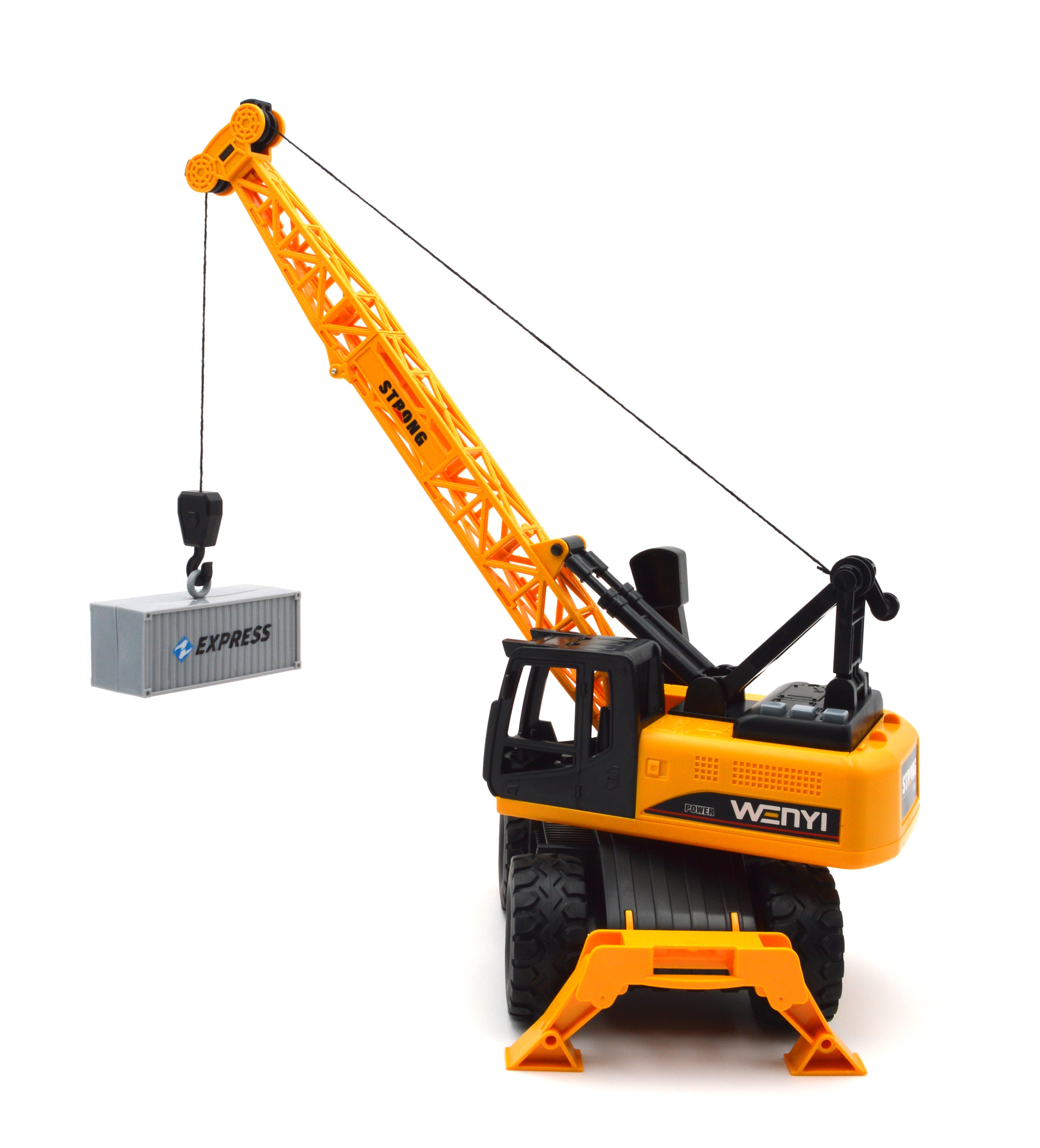 Підйомний кран WY1140A колісний/інерція/звук/світло (30358024) - фото 3 Підйомний кран WY1140A колісний/інерція/звук/світло (30358024) - фото 3