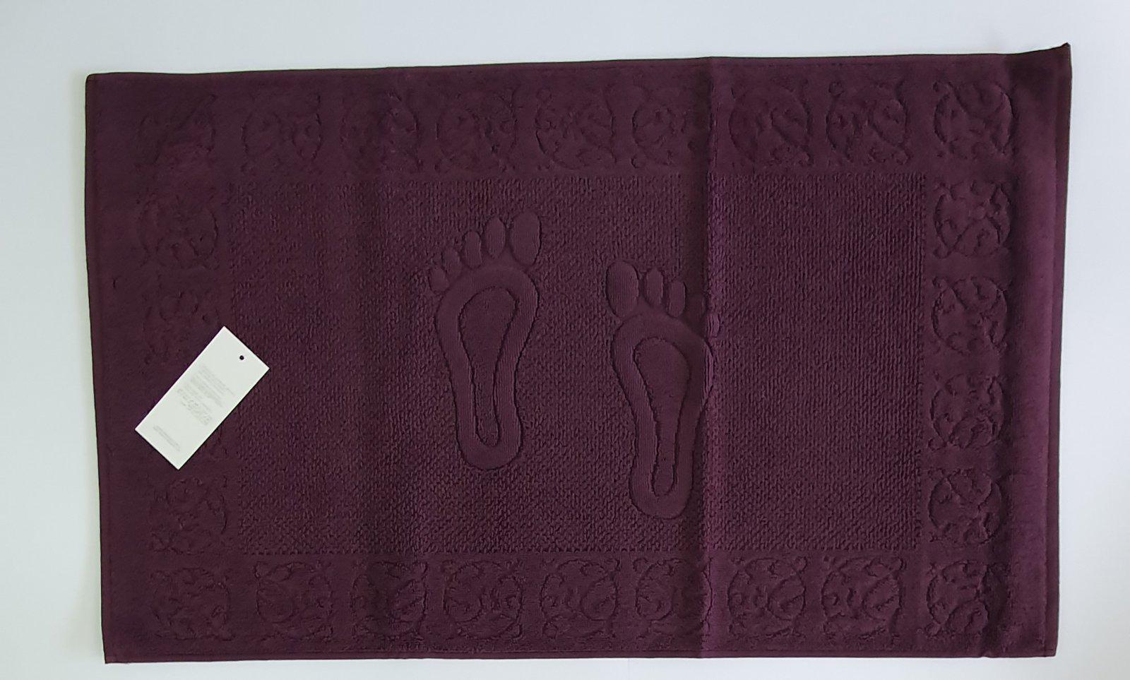 Полотенце-коврик для ног Maison Dor Steps 50x80 Bordeaux (CN4710) Полотенце-коврик для ног Maison Dor Steps 50x80 Bordeaux (CN4710)