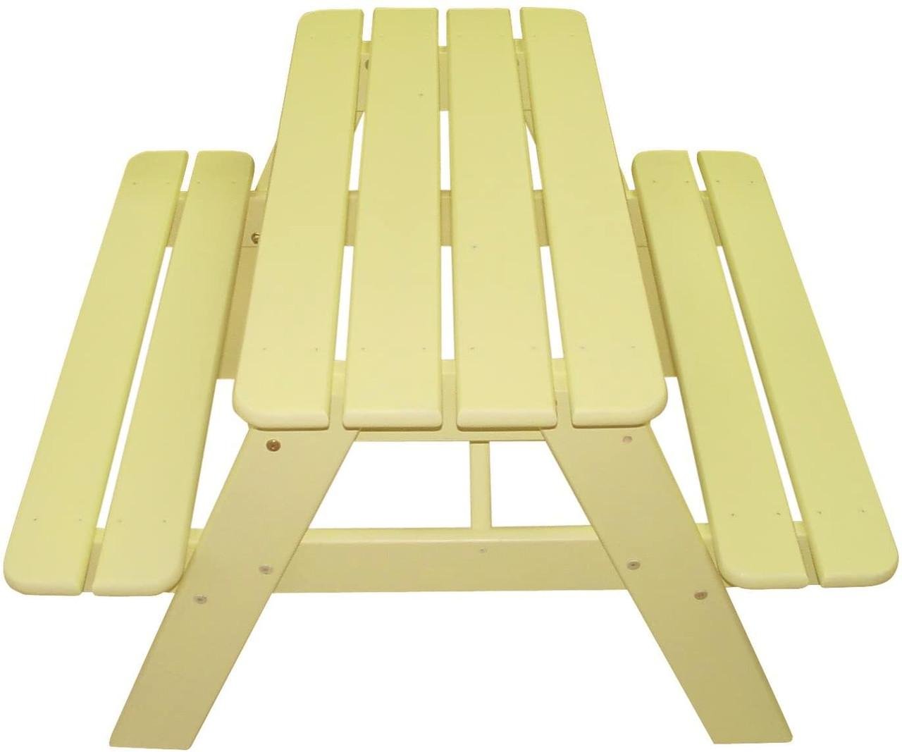 Столик садовий дитячий з дерева Ладжар Лимонад (СДД-001451)