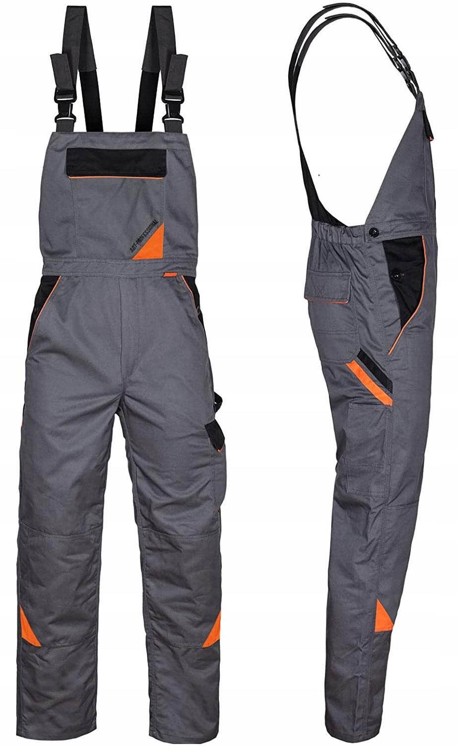 Рабочий полукомбинезон повышеной плотности Professional р. 44 Grey (8068-44-default) - фото 2