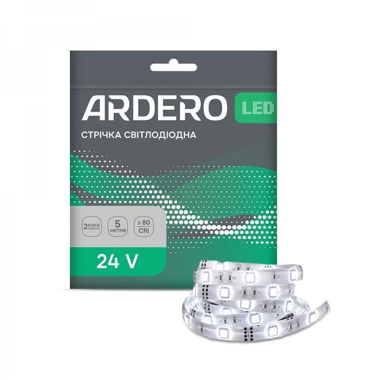 Светодиодная лента ARDERO LS806ARD 60SMD/м 24V IP20 6500K 50 м (80281)