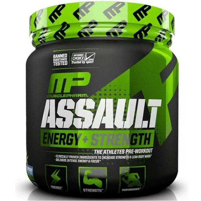 Комплекс передтренувальний Muscle Pharm Assault Sport Blue Raspberry 345 г