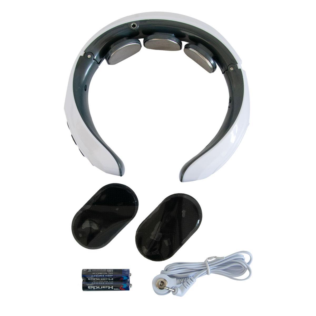Килимок масажний для ніг EMS Foot Massager та масажер для шиї Smart Neck Massager HX-1680 33x27,5 см (3000138-TOP-2) - фото 9