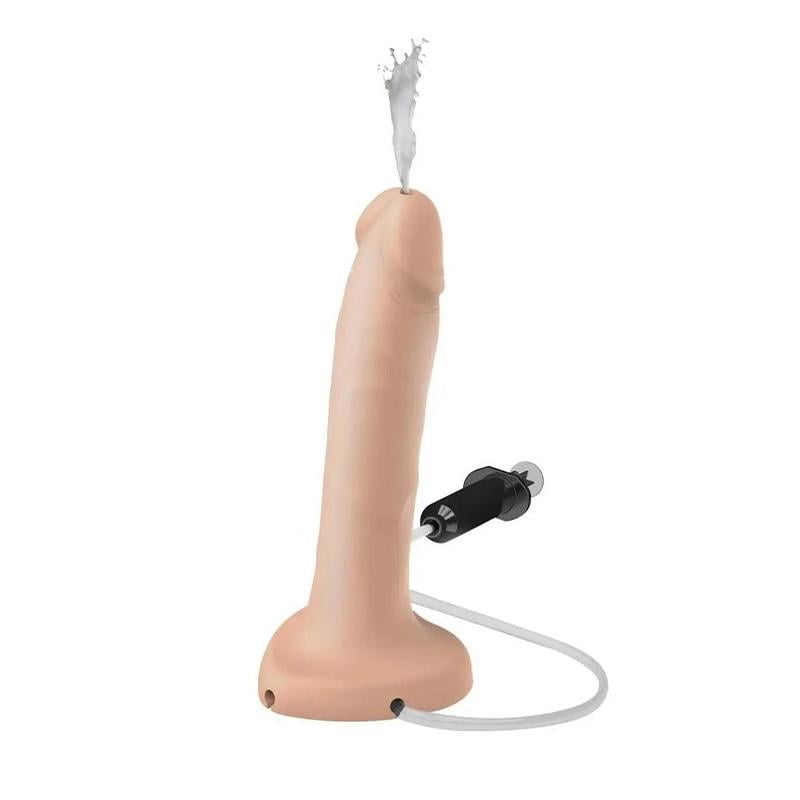 Фаллоимитатор с эякуляцией Strap-On-Me Squirting Dildo Cum L 18,2 см Телесный (54836) Фаллоимитатор с эякуляцией Strap-On-Me Squirting Dildo Cum L 18,2 см Телесный (54836)