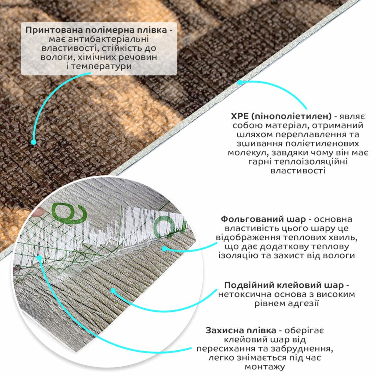 Обои самоклеящиеся камень 2800x450x1,8 мм Желтый (SW-00000728) - фото 2 Обои самоклеящиеся камень 2800x450x1,8 мм Желтый (SW-00000728) - фото 2