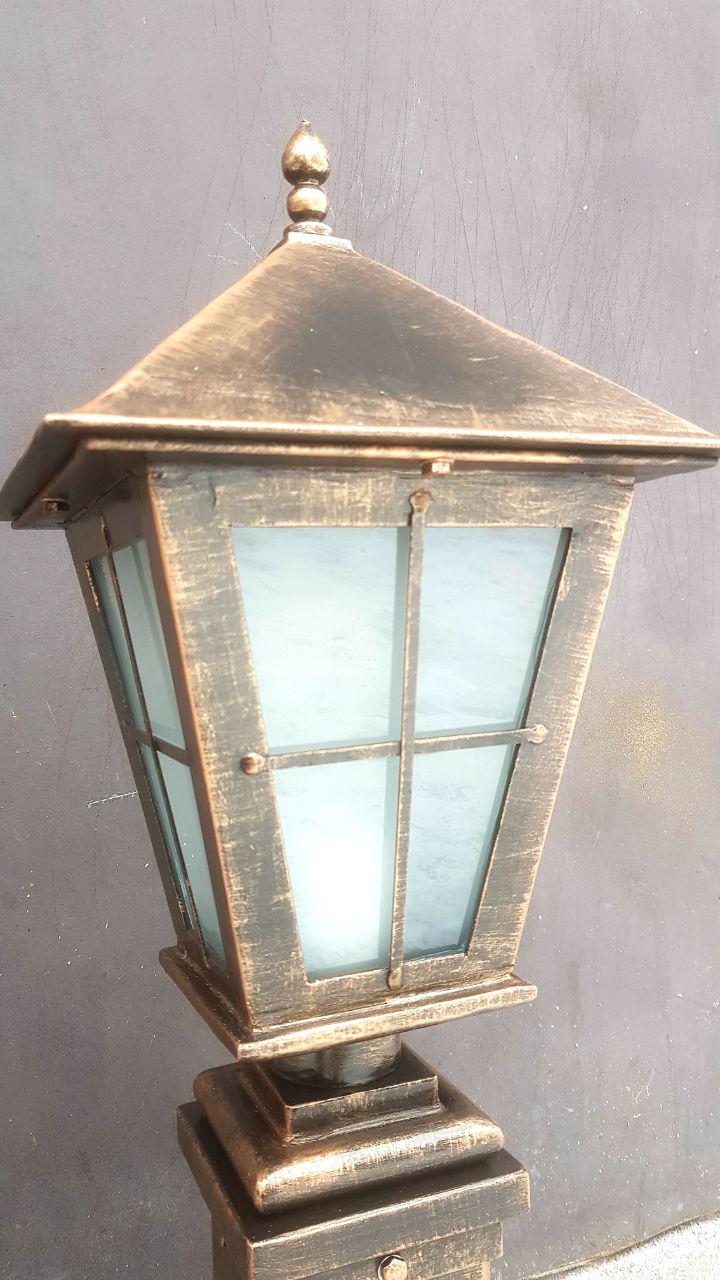 Ліхтар вуличний Антураж E27 IP44 26х26х65 см - фото 3 Ліхтар вуличний Антураж E27 IP44 26х26х65 см - фото 3