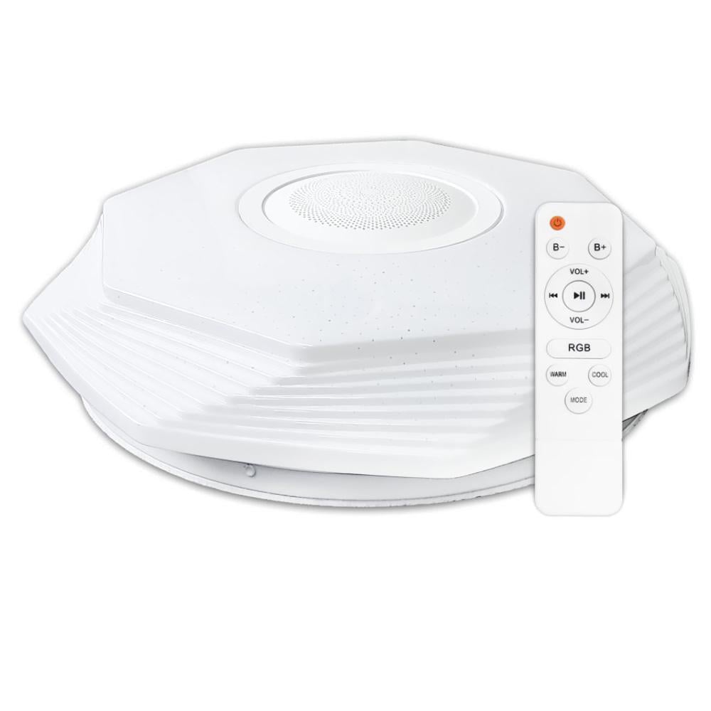 Светильник светодиодный Biom SMART SML-R46-55-M-RGB 3000-6000K 55 Вт с д/у музыкальный BT APP (88441)