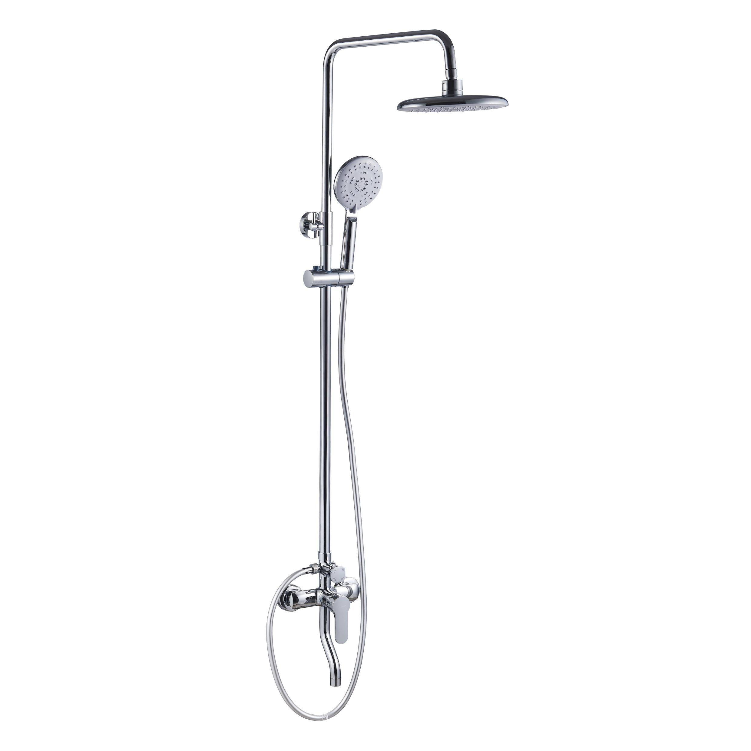 Душевая система со смесителем Imprese Modus t030B08201SR Хром (240718)