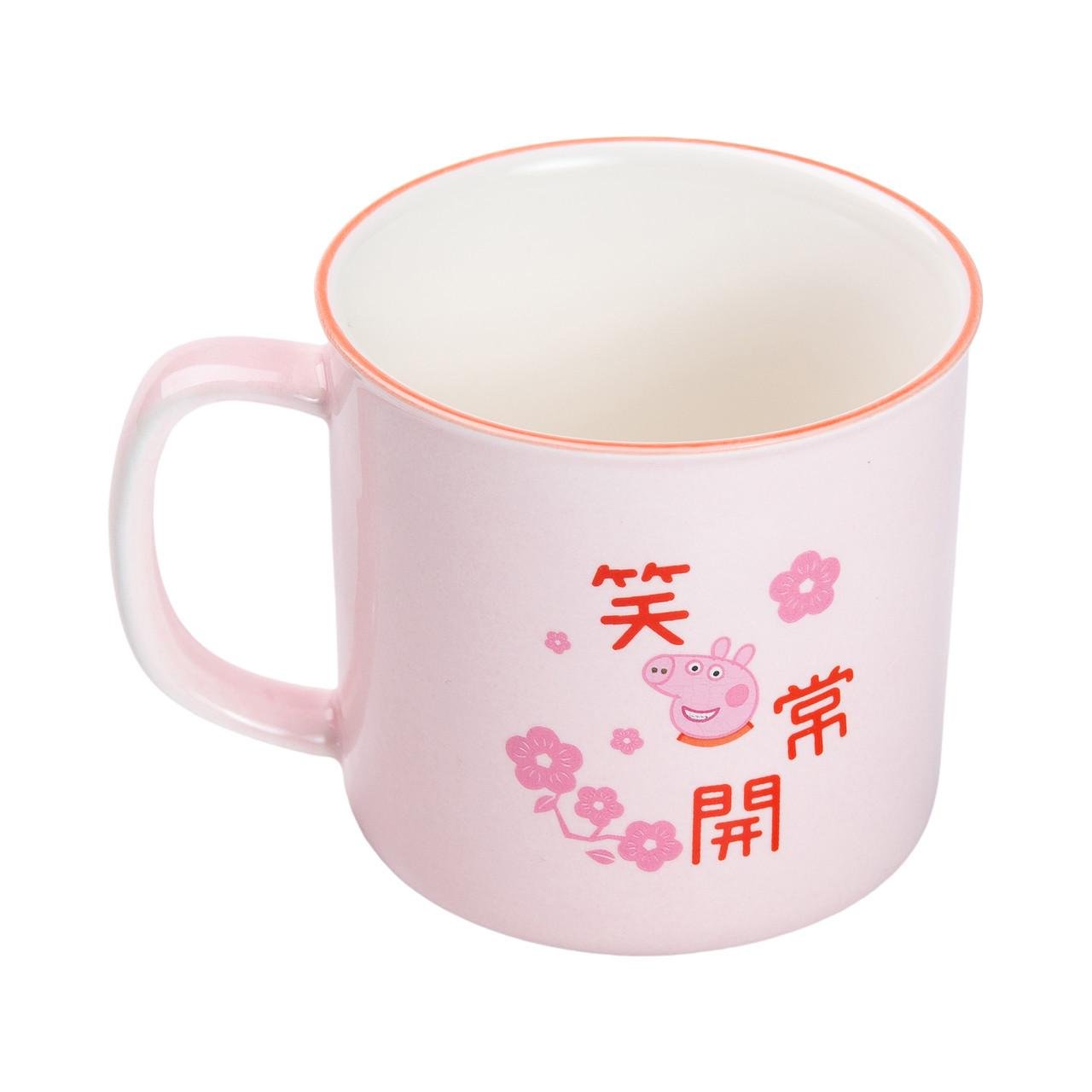 Чашка фарфоровая Peppa Pig 400 мл Розовый (HP-15-13) - фото 2
