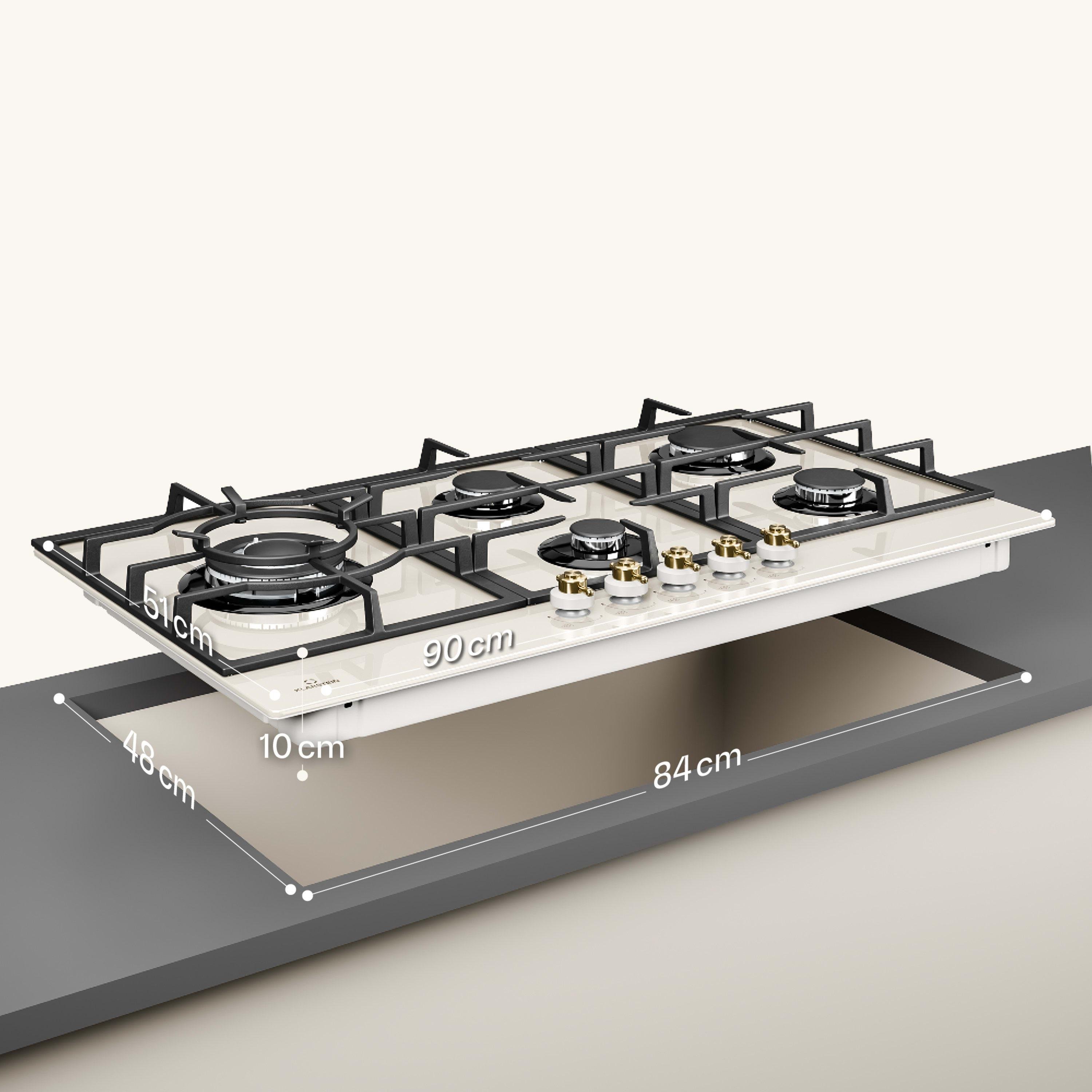 Варочная поверхность газовая KLARSTEIN Victoria Chef Edition (10045674) - фото 5