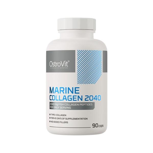 Хондропротектор для спортсменов Ostrovit Marine Collagen 2040 мг 90 капс. (23505790) Хондропротектор для спортсменов Ostrovit Marine Collagen 2040 мг 90 капс. (23505790)