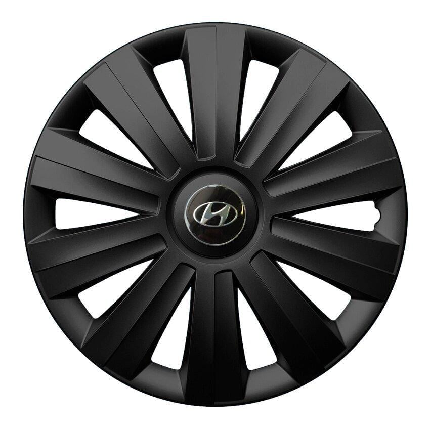 Комплект колпаков JAWOPLAST Snake R15 для Hyundai 4 шт. Black (28435234)