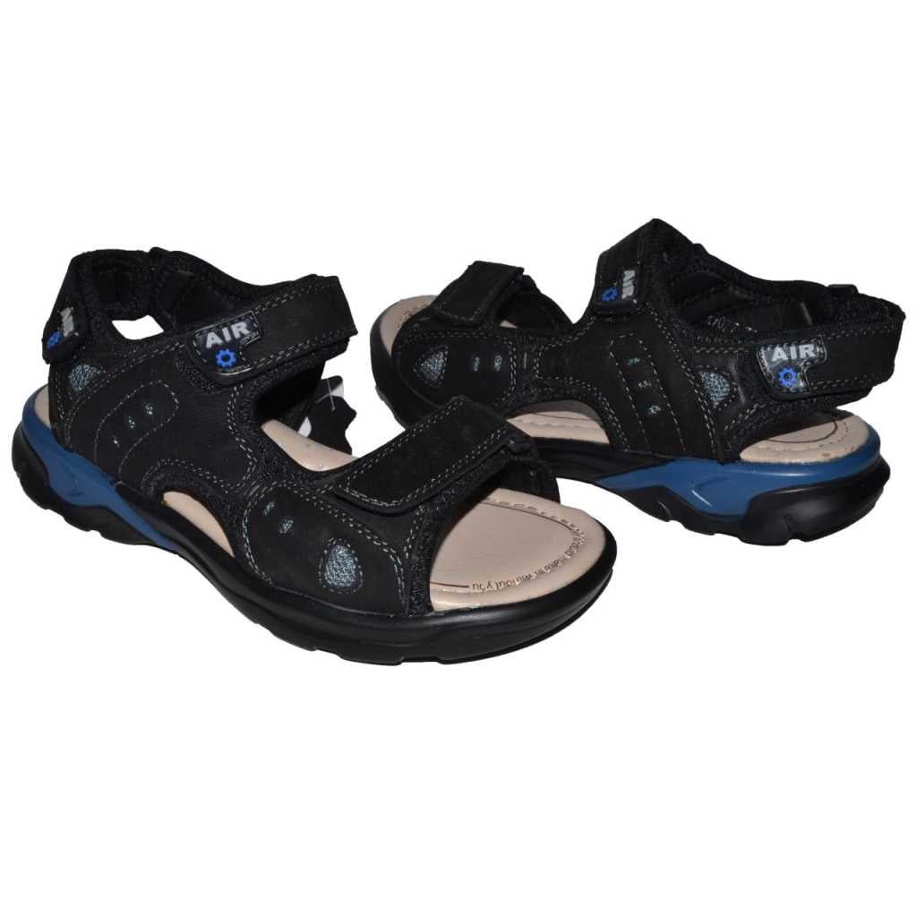 Босоножки для мальчика EeBb 109-9077-01 р. 35 22,6 см Черный