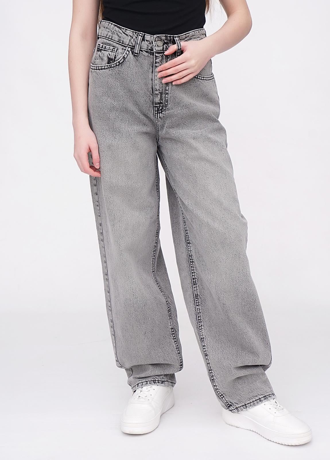 Джинси жіночі baggy EQUILIBRI W568_020_002 р. 26 Сірий