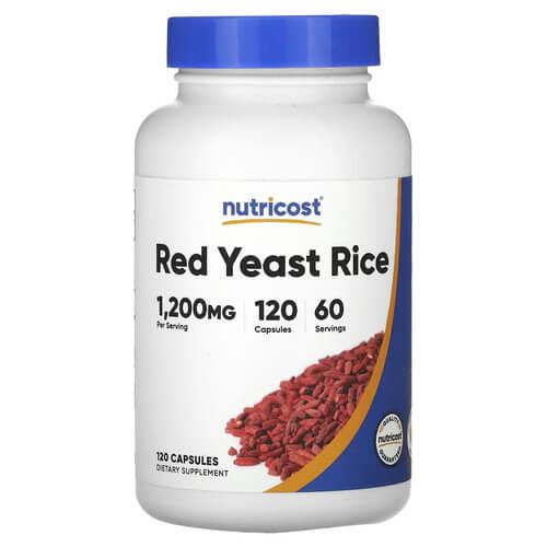 Рис красный Nutricost Red Yeast Rice 600 мг 120 капс. (NCS-67322)