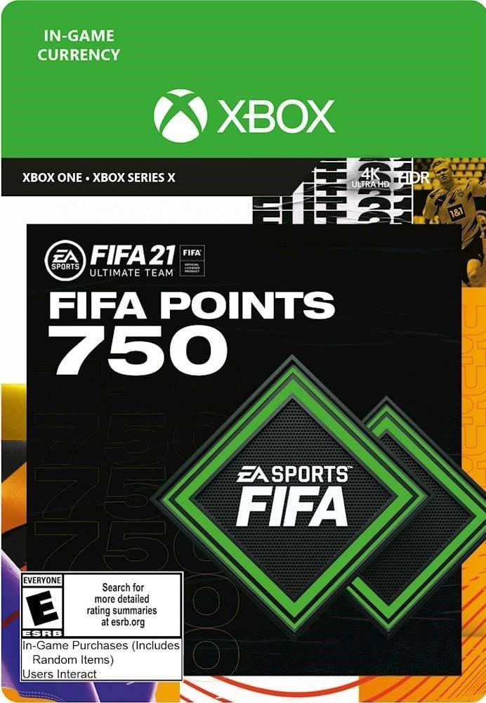 Карта оплаты FIFA 21 750 FUT Points для Xbox One