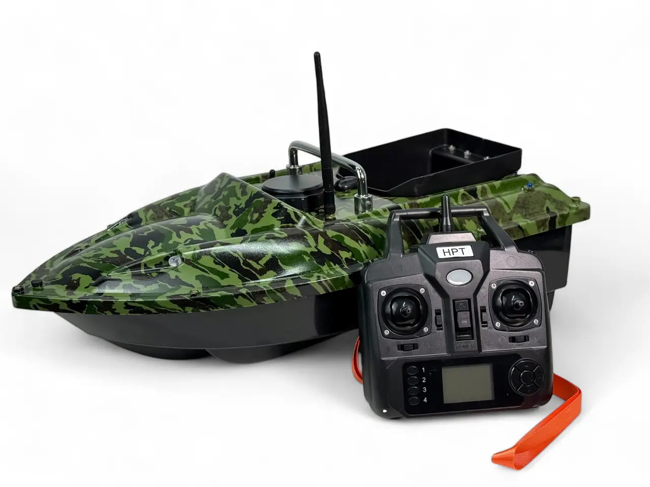 Карповый кораблик Flytec GPS 16 точек/автопилот Camo