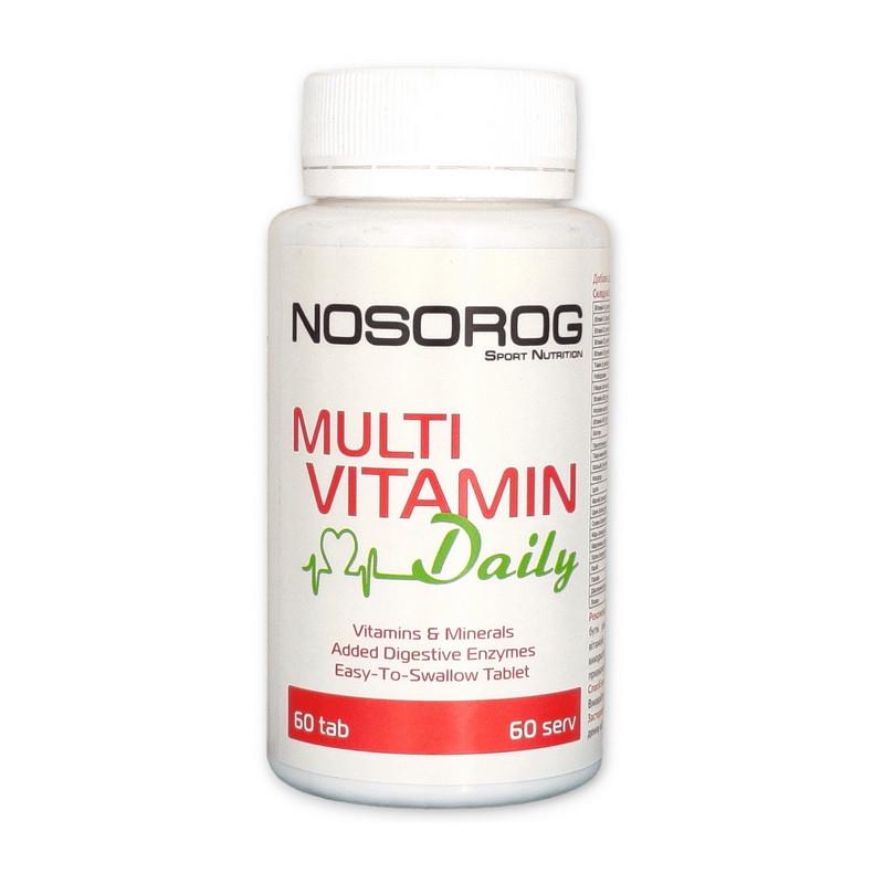 Мультивитамины NOSOROG Multi Vitamin Daily 60 капс. (20653-01) Мультивитамины NOSOROG Multi Vitamin Daily 60 капс. (20653-01)