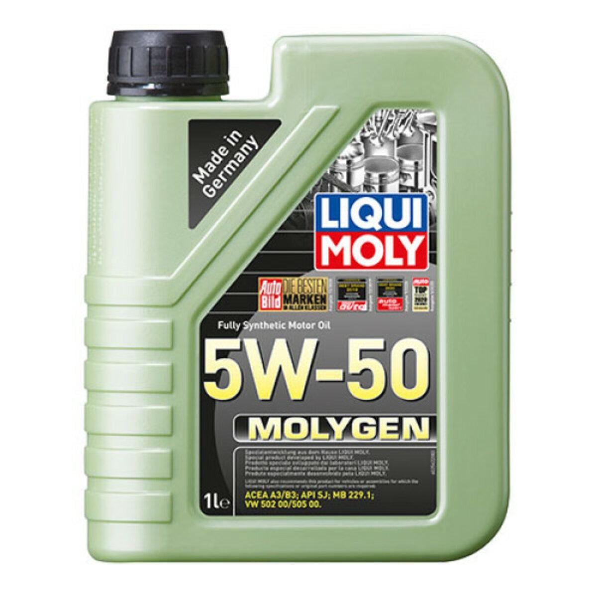 Масло моторное Liqui Moly Molygen 5W-50 1л Масло моторное Liqui Moly Molygen 5W-50 1л